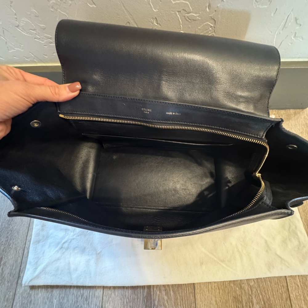 Celine Python Trapeze Bag with shoulder strap - image 6